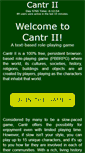 Mobile Screenshot of cantr.net
