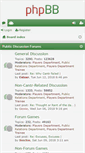 Mobile Screenshot of forum.cantr.org