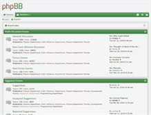 Tablet Screenshot of forum.cantr.org